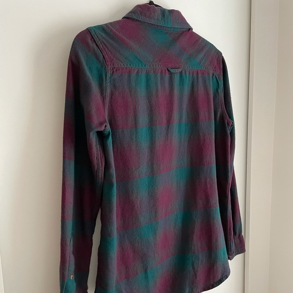 COPY - Root Flannel - purple and turquoise - Picture 4 of 9
